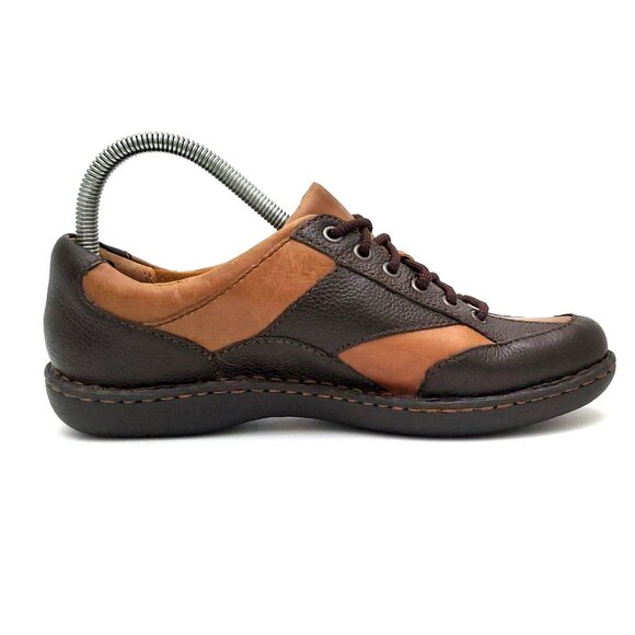 Born Boc Oxford Tan Brown Leather Lace Up Comfy Walking Work Shoe Women's Size 8 - Picture 6 of 12